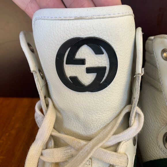 Gucci Men's Coda High-Top Sneakers - Picture 12 of 16